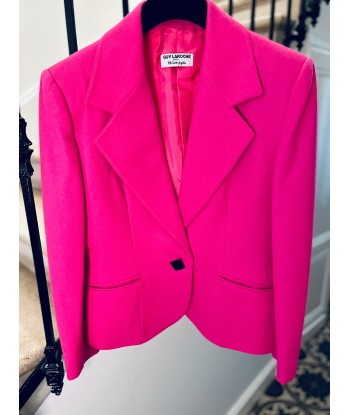 Veste/Blazer en laine fuchsia pas chere