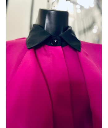 Blouse fuchsia et noire Toutes les collections ici