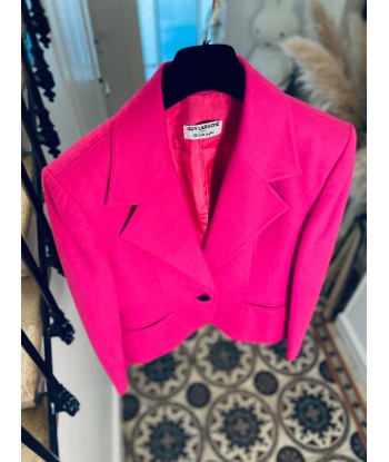 Veste/Blazer en laine fuchsia pas chere