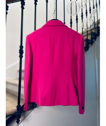 Veste/Blazer en laine fuchsia pas chere