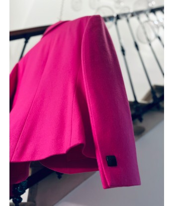 Veste/Blazer en laine fuchsia pas chere