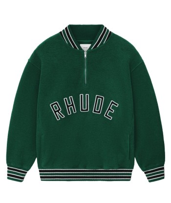 RHUDE - Sweat polaire en demi-zip Les magasins à Paris et en Île-de-France