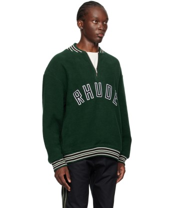 RHUDE - Sweat polaire en demi-zip Les magasins à Paris et en Île-de-France