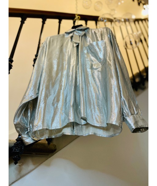 Blouse Shiny Silver du meilleur 