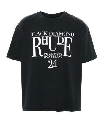 RHUDE - TEE BLACK DIAMOND l'évolution des habitudes 