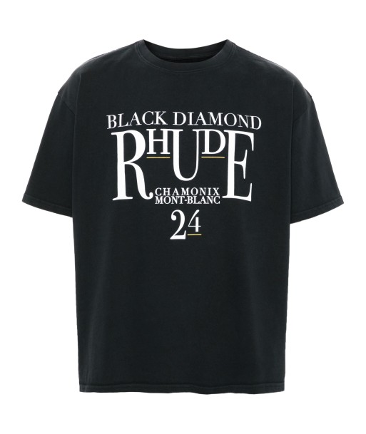 RHUDE - TEE BLACK DIAMOND l'évolution des habitudes 