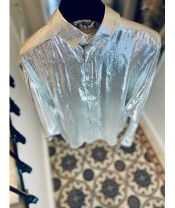 Blouse Shiny Silver du meilleur 