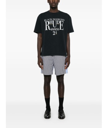 RHUDE - TEE BLACK DIAMOND l'évolution des habitudes 