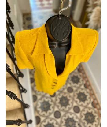 Robe jaune avec boutons 🖤 - RÉSERVÉE Comment ça marche