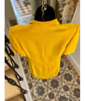 Robe jaune avec boutons 🖤 - RÉSERVÉE Comment ça marche