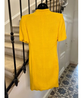 Robe jaune avec boutons 🖤 - RÉSERVÉE Comment ça marche