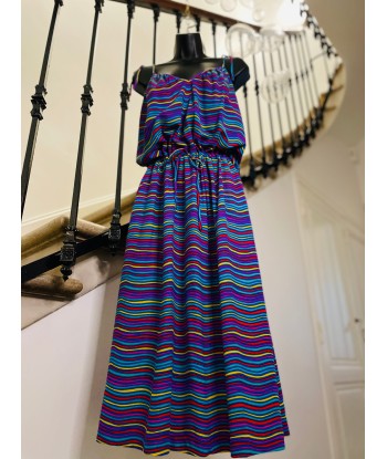 Robe à nouettes multicolore Pour