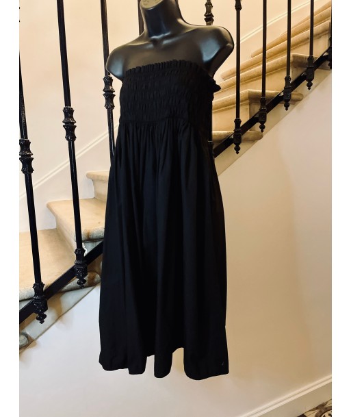 Robe/jupe smokée noire offre 