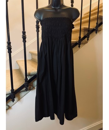 Robe/jupe smokée noire offre 