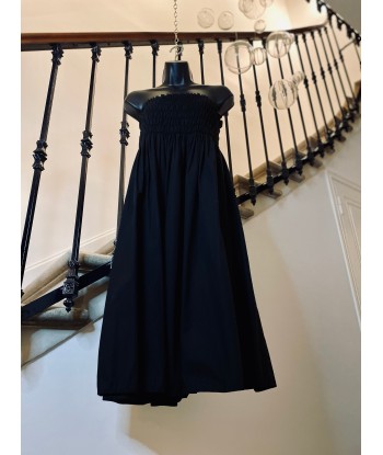 Robe/jupe smokée noire offre 