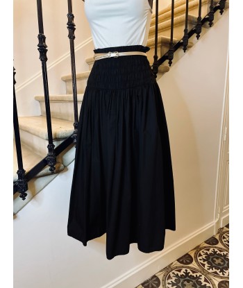 Robe/jupe smokée noire offre 