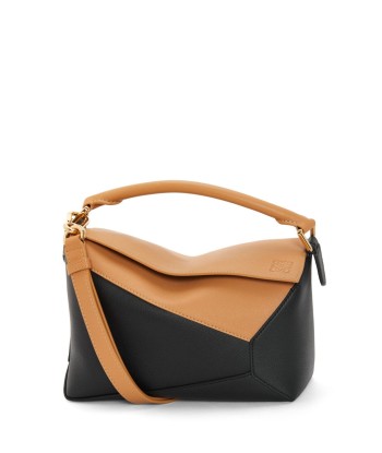 LOEWE - Puzzle edge small bicolor bag Faites des économies