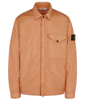 STONE ISLAND - Suchemise crinkle corail Venez découvrir notre 