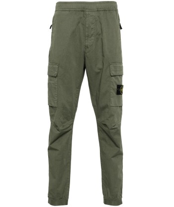 STONE ISLAND - Cargo Regular Vert les ligaments