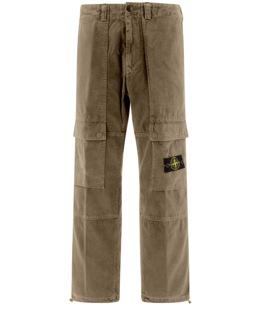 STONE ISLAND - Pantalon Relax Taupe commande en ligne