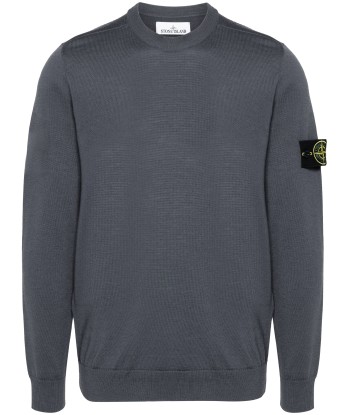 STONE ISLAND - Pull en maille Gris anthracite store