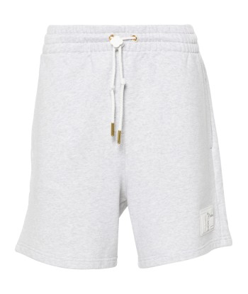 CASABLANCA - Short en coton avec patch tennis statues outlet