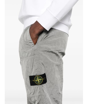 STONE ISLAND - Pantalon en nylon gris store