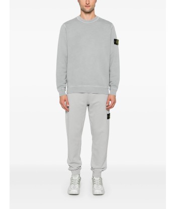 STONE ISLAND - Crewneck à poche gris perle 2 - 3 jours ouvrés.