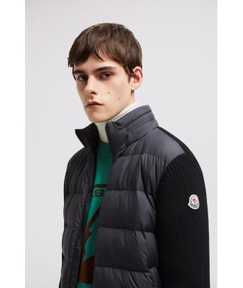 MONCLER - Cardigan bi-matière vente chaude votre 