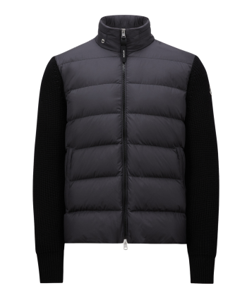 MONCLER - Cardigan bi-matière vente chaude votre 