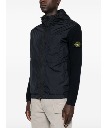 STONE ISLAND - Gilet Bi-matière Noir Comparez plus de prix