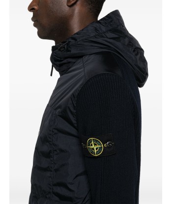 STONE ISLAND - Gilet Bi-matière Noir Comparez plus de prix