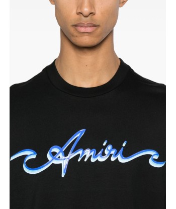 AMIRI t-shirt en coton à logo imprimé en linge