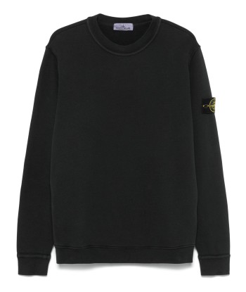 STONE ISLAND - Crewneck à poche noir prix pour 