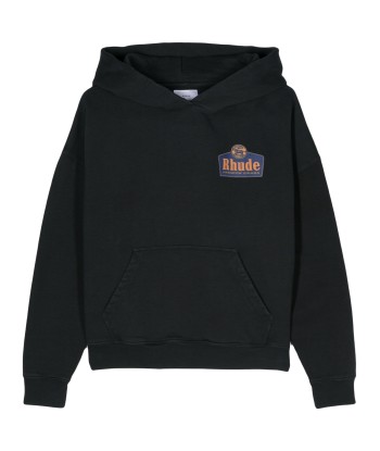 RHUDE - Hoodie en coton Grand cru Paris Déstockage Promo