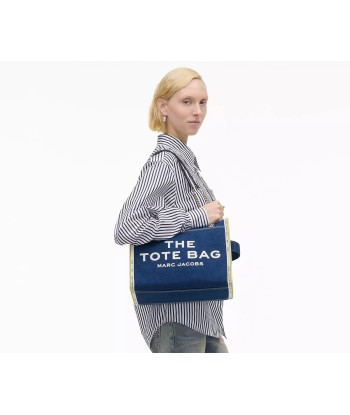 MARC JACOBS - The Denim Chain Medium Tote Bag Profitez des Offres !