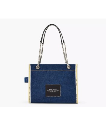 MARC JACOBS - The Denim Chain Medium Tote Bag Profitez des Offres !