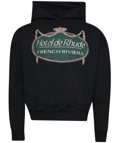 RHUDE - Hoodie en coton Hotel de Rhude de technologie