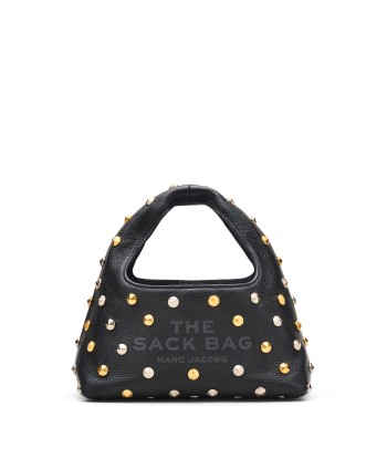 MARC JACOBS - The Glam Studs Leather Mini Sack Bag en stock