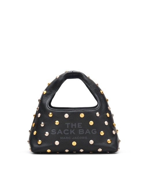 MARC JACOBS - The Glam Studs Leather Mini Sack Bag en stock