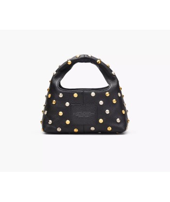 MARC JACOBS - The Glam Studs Leather Mini Sack Bag en stock