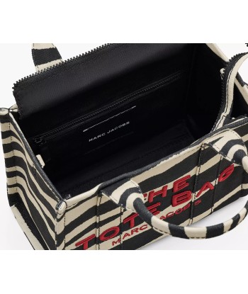 MARC JACOBS - The Zebra Canvas Small Tote Bag Amélioration de cerveau avec