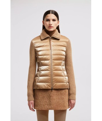 MONCLER - Cardigan zippé matelassé en laine chez Cornerstreet bien 