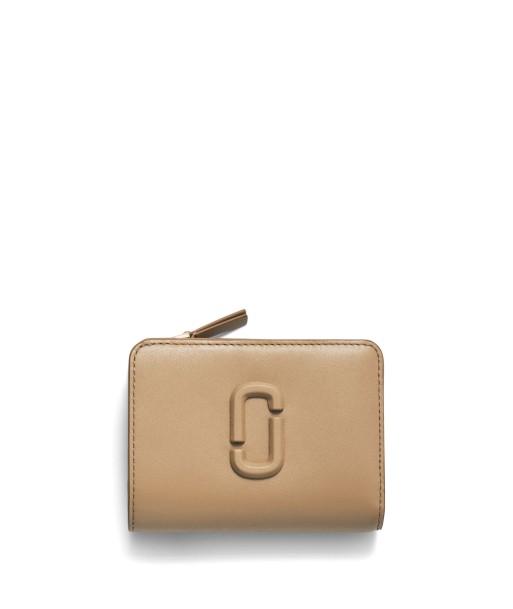 MARC JACOBS - The Covered J Marc Mini Compact Wallet le des métaux précieux