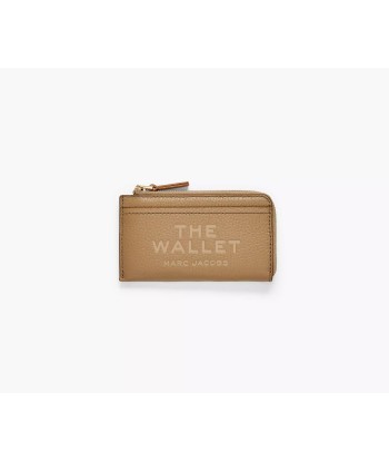 MARC JACOBS - The Leather Top Zip Multi Wallet brillant des détails fins