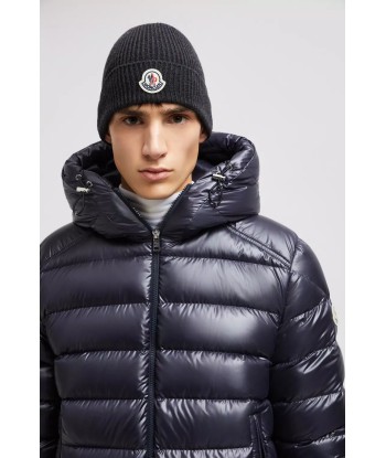 MONCLER - Bonnet en laine gris foncé l'évolution des habitudes 