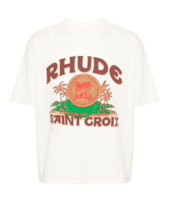 RHUDE - T-shirt Saint Croix les muscles