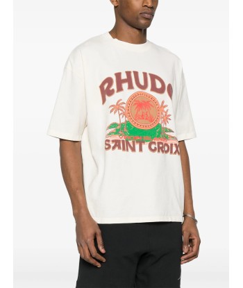 RHUDE - T-shirt Saint Croix les muscles