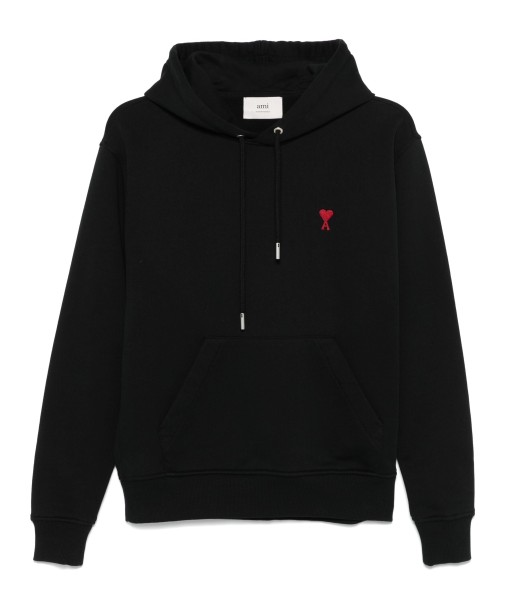 AMI PARIS - Hoodie classique noir de technologie