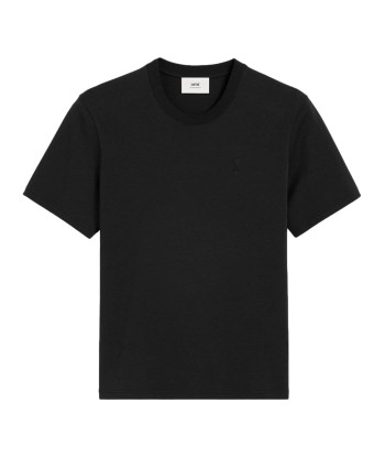 AMI PARIS - T-shirt ADC Ton sur ton Noir Jusqu'à 80% De Réduction